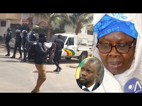 En ce moment chez la mère de Ousmane sonko...