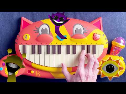 INCREDIBOX SPRUNKI THEMES / PHASE 1,2,3,4 & 5 ON A CAT PIANO