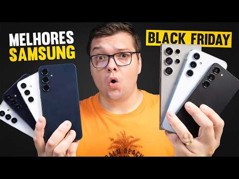 TOP melhores CELULARES BLACKFRIDAY 2024! *samsung*!