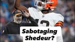 Is Kevin Stefanski Sabotaging Shedeur Sanders?