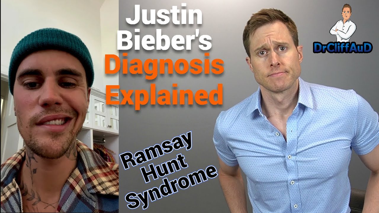 Justin Bieber Ramsay Hunt Diagnosis Explained by Doctor Cliff AuD | Hearing Loss & Face Paralysis