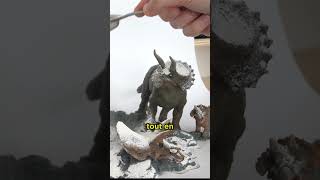 La photo de jouet dinosaurs créative