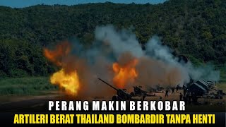 Makin Berkobar, Artileri Berat Thailand Mulai Digunakan, Kapal Induk USS Nimitz Merpat Ke Thailand
