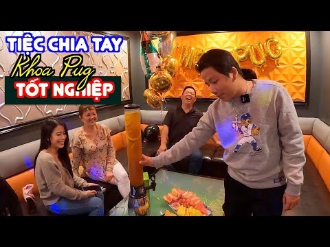 Tiệc Chia Tay - Khoa Pug Tốt Nghiệp! - Lẩu Dê, Rụ Xương Rồng, Ốc, Karaoke Ở Mỹ Khác Gì VN?