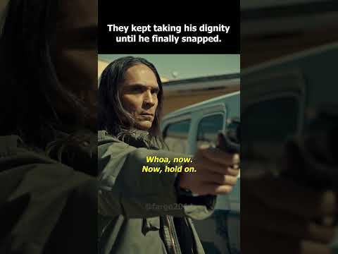 They kept taking his dignity until he finally snapped #shorts #fargo #series