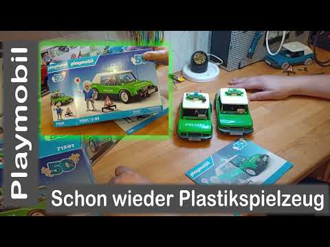 Playmobil - Polizeiauto 3215 (1976) vs. 71951 (2024) Jubiläum - Ist es das wert?