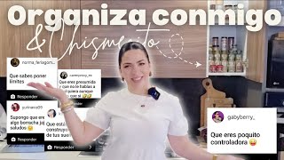 Cosas que asumen de mi mientras organizamos la cocina
