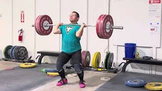 Heavy A&$  clean and jerks!!