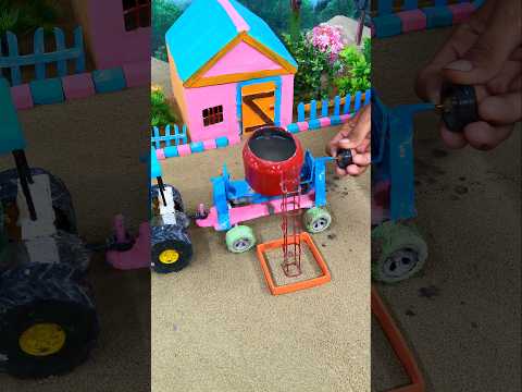 diy construction machine diesel engine | tractor wala video | #shorts #youtubeshorts