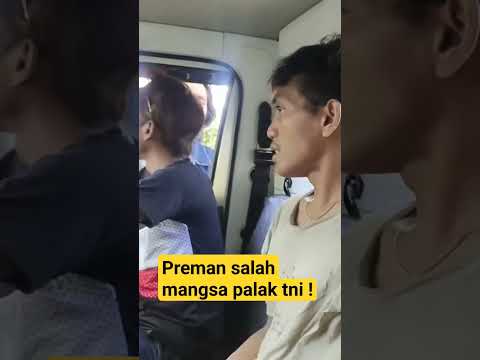 preman salah sasaran mangsa palak intel tni #shorts
