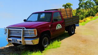 Cliff Roads #18 - Beamng Drive | Crashdriving