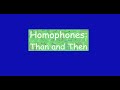 Understanding Homophones and Comparisons