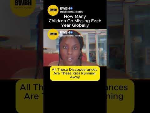 Child Safety Awareness: What The Numbers Really Mean' #blackhistory #america #shorts #blackamerica