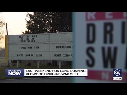 The last weekend for long running Redwood Drive-in Swap Meet