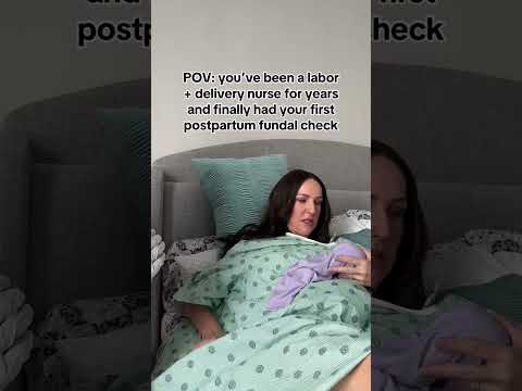 Fundal checks shouldn’t hurt (fundal massage for postpartum bleeding is NOT the same!)