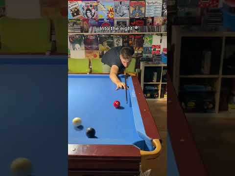When your opponent thinks he played a smart safety shot… DO THIS! ✅ #8ball #billiards