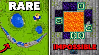 J'ai trouvé les SEEDS les plus BIZARRES de Minecraft ! (2 sont fausses)