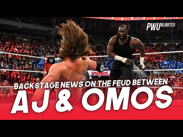 Backstage News On The Feud Between AJ Styles & Omos, Where Omos Was On Monday