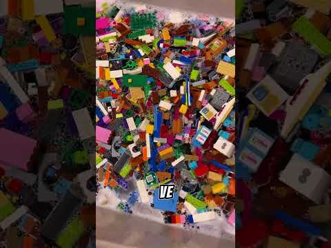 Binlerce LEGO Parçası Nasıl Temizlenir?😮 #viral #shorts