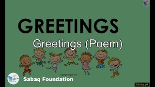 Greetings (Poem)