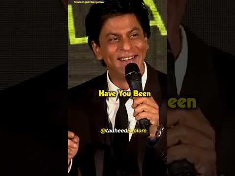 "SRK’s Witty Banter on TV Journalism – Apology or Just Pure Charm?" | #shorts #srk