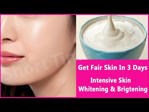 3 Days Fairness Challenge | Intensive Skin Whitening & Brigtening | Fairness Treatment at Home