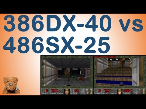 Download Video 386 40 MHz Vs 486 25 MHz DOS PC Download Video 386 40 MHz Vs 486 25 MHz DOS PC
