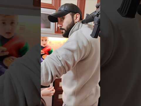 طلع حارس الحبار فجأة وخطف ابني صالح 😰😱
