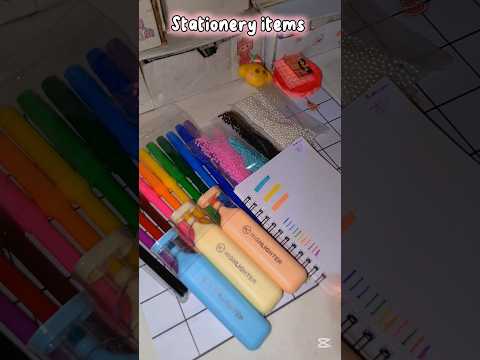 stationery item unboxing 💫 | #unboxing#short#viral#sticker #craft#trending