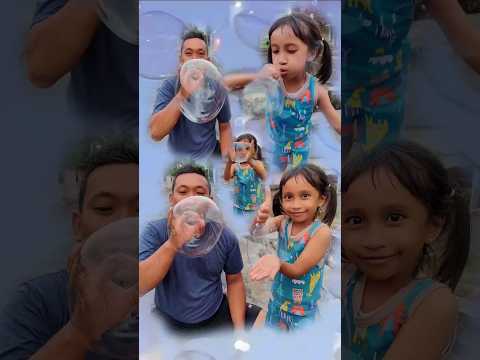 gelembung sabun dari daun randu #gelembung #gelembungsabun #bubble #kreasi #tutorial #mainanjadul