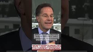 NATO Chief Mark Rutte discusses China’s involvement in the Russia-Ukraine War | Davos 1/23/25