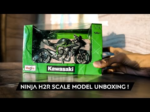 Kawasaki Ninja H2R Scale Model Unboxing