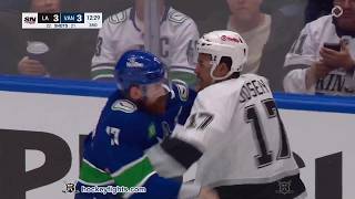 Mathieu Joseph vs Filip Hronek | Apr 14, 2026 | Los Angeles Kings at Vancouver Canucks