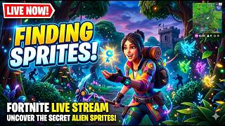 🔴 LIVE Fortnite 🏃‍♂️Finding RARE Sprites