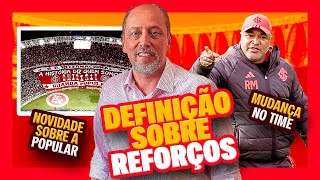 🔴⚪️ #INTER: DIREÇÃO TRAÇA PLANO POR REFORÇOS | ROGER PROMOVE MUDANÇA | POPULAR LIBERADA?!