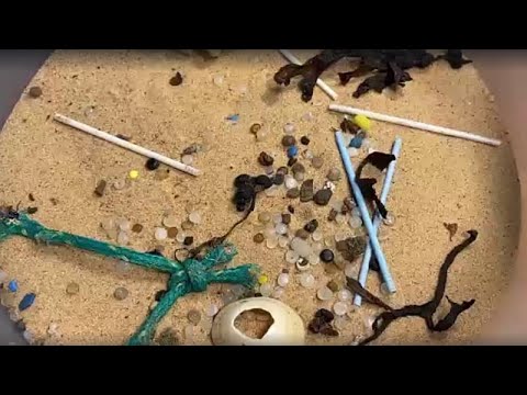 YouTube video thumbnail: Report Finds That Plastic Pellets Called Nurdles are Swamping the World