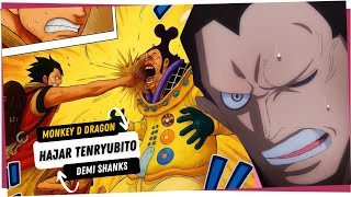 ONE PIECE CH. 1160!! MONKEY D. DRAGON HAJAR TENRYUBITO DEMI SHANKS, KELUARGA DAVY TERNYATA BUCCANEER