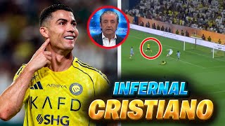 ASI REACCIONA PRENSA MUNDIAL a DOBLETE de GOLES CRISTIANO RONALDO AL NASSR vs AL RIYADH