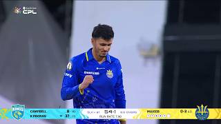 Cleaned up! Pooran has no answer to Mujeeb. | CPL 2026