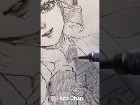Drawing Shinobu, Kanao, and Kanae #shorts