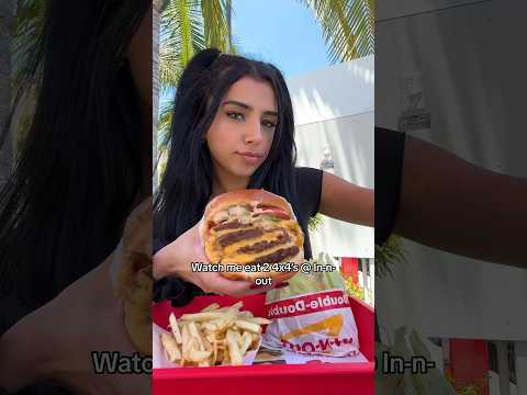 Is this a peak in my life or decline? #shorts #innout #food