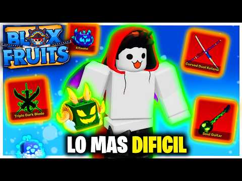 ✅TOP 30 COSAS MAS DIFICILES DE CONSEGUIR EN BLOX FRUITS!!