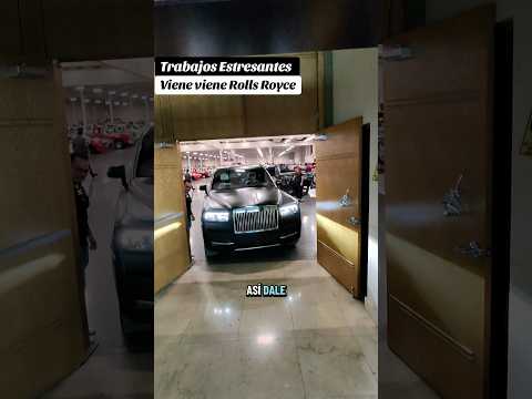 Cuidando no rayar la Rolls Royce Cullinan 😳