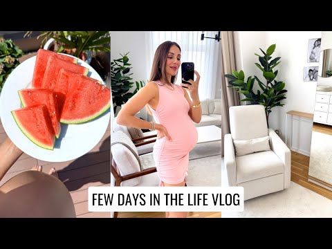 8 Months Pregnant, Nesting, Healthy Routines & Thoughts on Becoming A Mom of TWO | Annie Jaffrey
