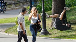 Funny FART Prank in New York City! I gotta SKEDADDLE!!