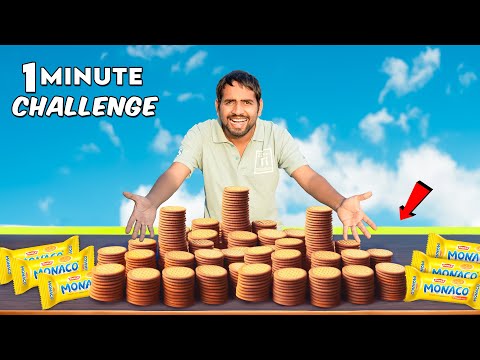 Impossible Biscuit Eating Challenge....बिस्किट खाओ और जीतो लाखो रुपये 🤑