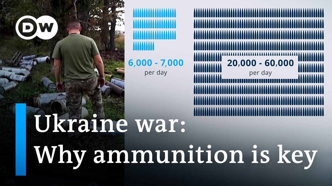 How Russia and Ukraine are struggling to keep up Artillery Ammunition Supplies
