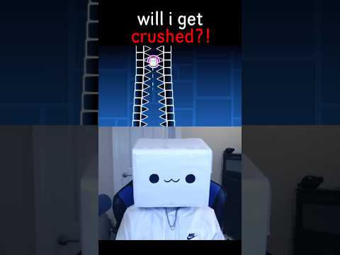 Geometry Dash: Will I Get CRUSHED?! #shorts
