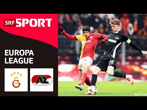 Galatasaray SK - AZ Alkmaar | Highlights - Europa League 2024/25 - Runde Playoffs | SRF Sport