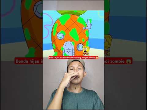 SEMUA WARGA BIKINI BOTTOM MENJADI ZOMBIE TERKECUALI SPONGEBOB 🤯 #shorts #storytelling